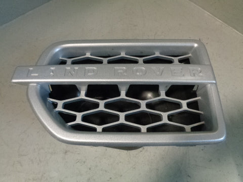 Discovery 4 Wing Vent Grille Near Side Left in Silver Land Rover 2009 to 2013 TLR