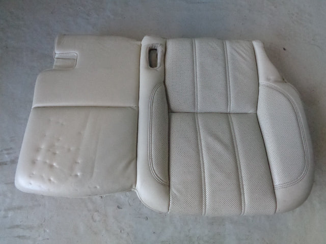 Range Rover L405 Seat Base Rear Near Side Centre Leather White 2013 to 2017 15023