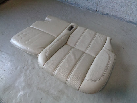 Range Rover L405 Seat Base Rear Near Side Centre Leather White 2013 to 2017 15023