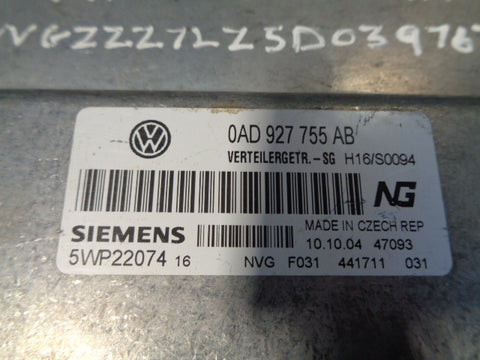 Volkswagen VW Touareg 7L Transfer Gearbox ECU Automatic 0AD