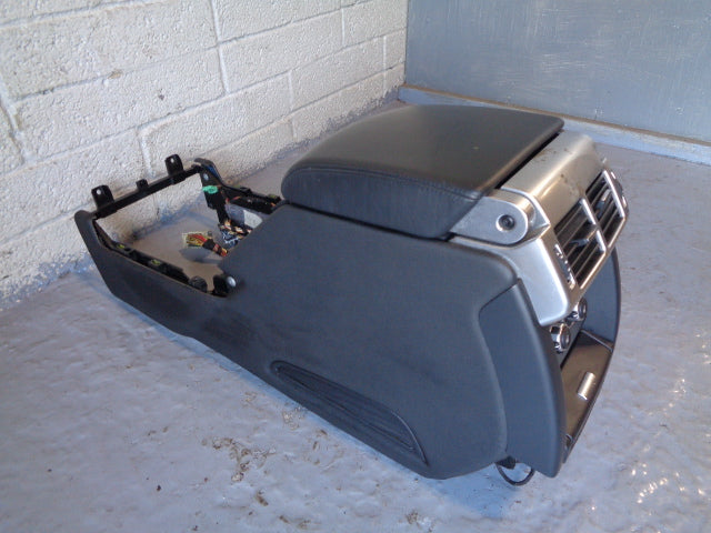 Range Rover L322 Leather Arm Rest Centre Console Black 12v