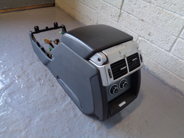Range Rover L322 Leather Arm Rest Centre Console Black 12v