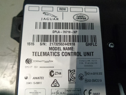 Telematic Range Rover Range Rover L405 Telematic Control Module DPLA-70718-NP 2013 to 2017 ...