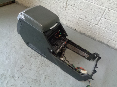 Range Rover L322 Leather Arm Rest Centre Console Grey 12v