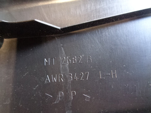 Discovery 2 Seat Base Trim Near Side Front Black AWR3427