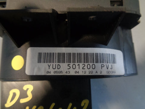 Discovery 3 Headlight Switch Light YUD501200PVJ Range Rover