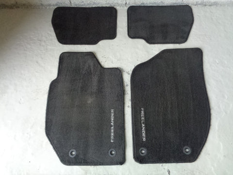 Freelander 1 Floor Mats Set of 4 in Black Land Rover 1998 to 2006 17033