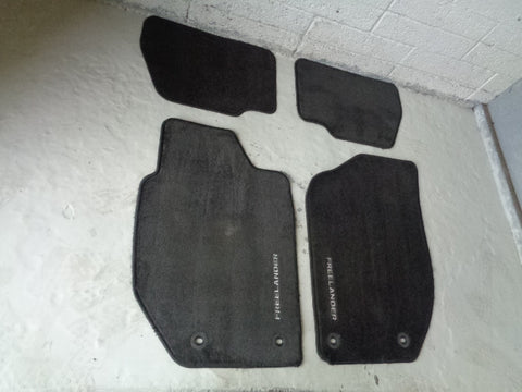 Freelander 1 Floor Mats Set of 4 in Black Land Rover 1998 to 2006 17033