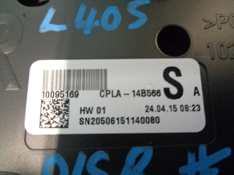 Range Rover L405 Seat Adjustment Switch Passenger Rear Right CPLA-14B566-SA