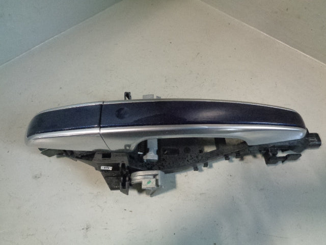 Range Rover L405 Door Handle Exterior Near Side Rear Silver Loire Blue 2013 to 2017
