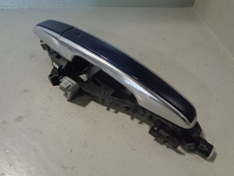 Range Rover L405 Door Handle Exterior Near Side Rear Silver Loire Blue 2013 to 2017