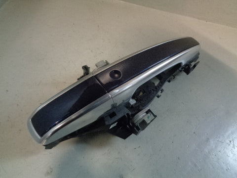 Range Rover L405 Door Handle Exterior Near Side Rear Silver Loire Blue 2013 to 2017