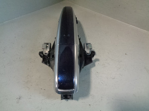 Range Rover L405 Door Handle Exterior Near Side Rear Silver Loire Blue 2013 to 2017
