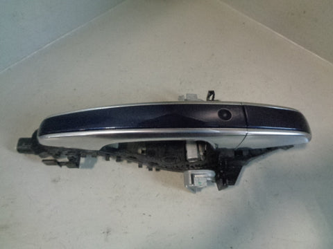 Range Rover L405 Door Handle Exterior Off Side Rear Silver Loire Blue 2013 to 2017