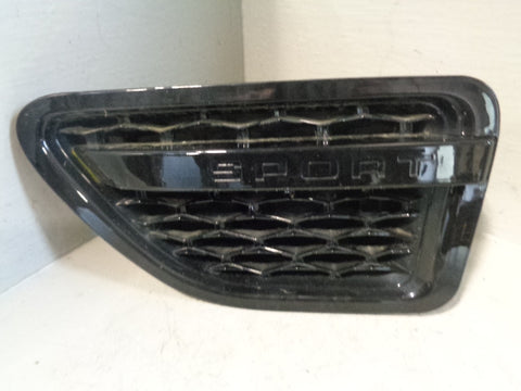 Range Rover Sport Wing Vents Pair L320 in Black Supercharged Style 2005 to 2013