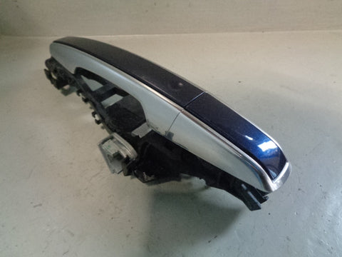 Range Rover L405 Door Handle Exterior Off Side Rear Silver Loire Blue 2013 to 2017