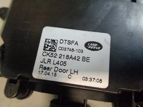 Range Rover L405 Door Actuator Soft Close Near Side Rear CK52 218A42 BE
