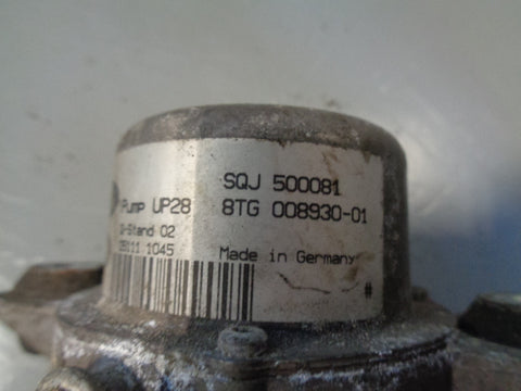 Range Rover Sport Brake Vacuum Pump SQJ500081 4.4 V8 4.2