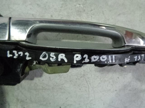 Range Rover L322 Door Handle in Zambesi Silver Off Side Rear