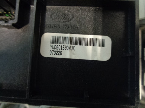 Discovery 3 Terrain Settings Panel Switch Air Suspension YUD501590WUX K29033