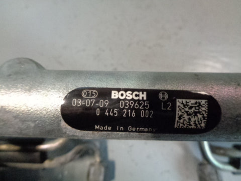 Range Rover Fuel Rail and Sensor Bosch L322 3.0 TD6 Diesel