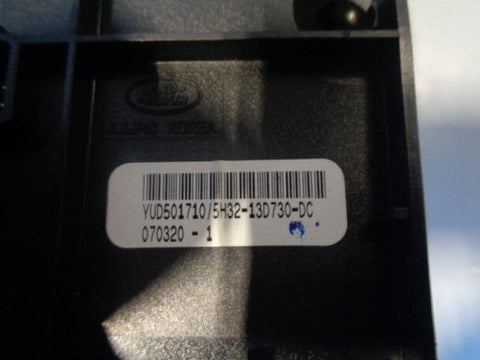 Range Rover Sport Terrain Settings Air Suspension Switch
