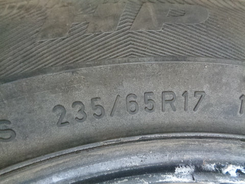 Goodyear Wrangler Part Worn Tyre 235/65R17 9mm Tread 235 65 71 03033