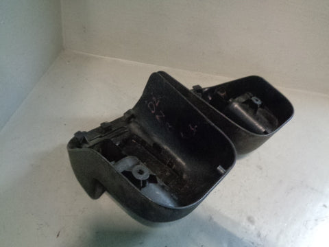 Discovery 2 Seat Belt Guide Rear Pair in Black Land Rover 1998 to 2004
