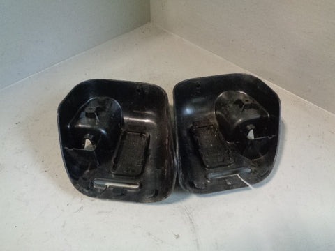 Discovery 2 Seat Belt Guide Rear Pair in Black Land Rover 1998 to 2004