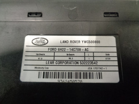 Electric Seat Module ECU With Memory YWC500800 Discovery 3