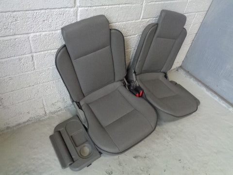 Discovery 2 Dickie Seats Pair Grey Leather 3rd Row Land Rover R13092