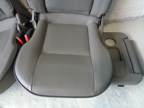 Discovery 2 Dickie Seats Pair Grey Leather 3rd Row Land Rover R13092