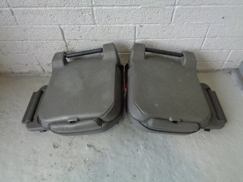 Discovery 2 Dickie Seats Pair Grey Leather 3rd Row Land Rover R13092