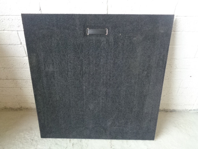 Range Rover L405 Boot Floor Spare Wheel Cover Carpeted Black 2013 to 2017