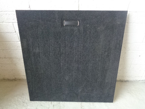 Range Rover L405 Boot Floor Spare Wheel Cover Carpeted Black 2013 to 2017