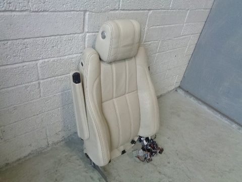 Range Rover L405 Seat Back Front Near Side Left Leather Ivory 2013 to 2017 15023