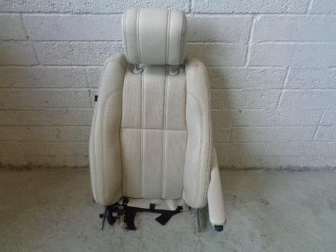 Range Rover L405 Seat Back Front Off Side Right Leather Ivory 2013 to 2017 15023
