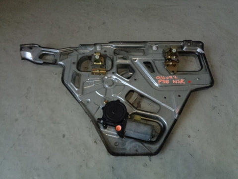 Range Rover P38 Window Regulator and Motor Near Side Rear 1994 to 2002