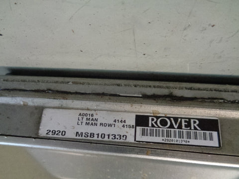 Discovery 2 TD5 Main Engine ECU MSB101330 Land Rover 1998 to 2004 R28023