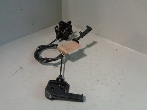 Discovery 3 Bonnet Release Cable Catches and Lever Land Rover 2004 to 2009
