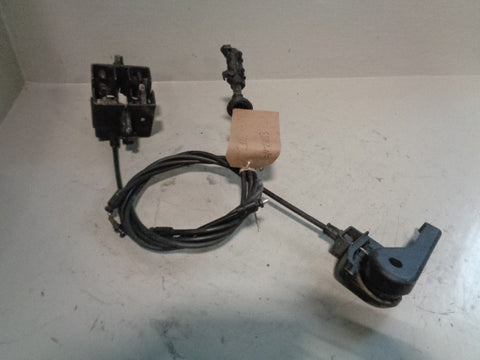 Discovery 3 Bonnet Release Cable Catches and Lever Land Rover 2004 to 2009
