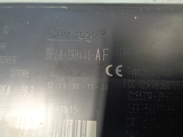 Discovery 4 Keyless Control Module DPLA-19H440-AF Land Rover