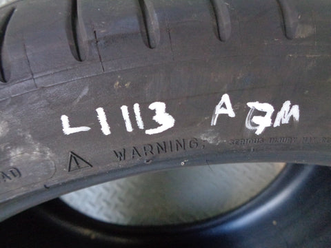 Michelin Pilot Super Sport Part Worn Tyre 265/35ZR19 265 35 19 7mm Tread L1113A