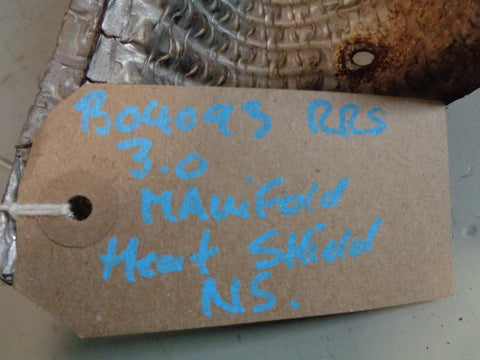 Range Rover Sport Heat Shield Exhaust Manifold Near Side 3.0 TDV6 2009 to 2013