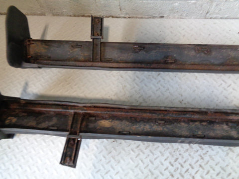 Discovery 2 Side Steps Pair Of Black Land Rover L318 1998 to 2004 R260 ...