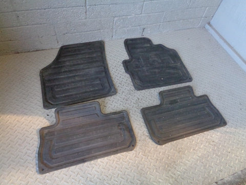 Freelander 2 Floor Mats Set of 4 in Black Rubber Land Rover 2006 to 2011 P26100