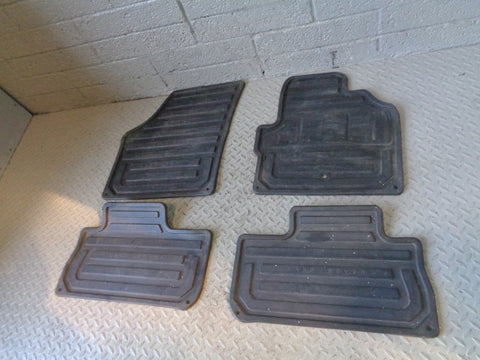 Freelander 2 Floor Mats Set of 4 in Black Rubber Land Rover 2006 to 2011 P26100