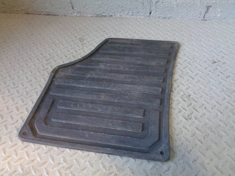 Freelander 2 Floor Mats Set of 4 in Black Rubber Land Rover 2006 to 2011 P26100