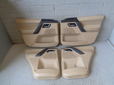 Freelander 2 Door Cards Set Of 4 Beige with Grey Trim Land Rover H06024