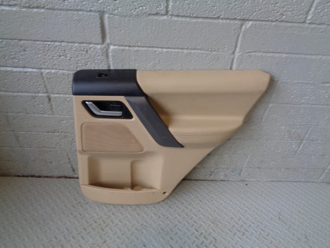 Freelander 2 Door Cards Set Of 4 Beige with Grey Trim Land Rover H06024